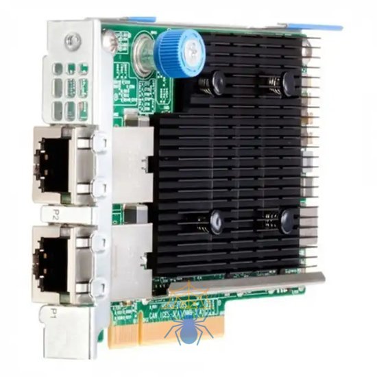 Сетевой адаптер HP Ethernet 10Gb 2-port FLR-T BCM57416 Adapter PCIe3.0x8 for Gen10 DL servers (817721-B21) фото