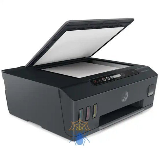 Многофункциональное устройство HP Smart Tank 500 AiO Printer  (p/c/s, A4, 4800x1200dpi, CISS, 11(5)ppm,  1tray 100, USB2.0, cartr. Black 3x GT53XL (135 мл) CMY GT52 in box) фото