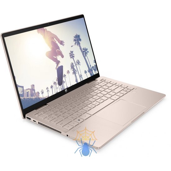 Ноутбук HP Pavilion x360 14-ek2003ci Core 5 120U 16Gb SSD512Gb Intel Graphics 14" IPS Touch FHD (1920x1080) Free DOS rose gold WiFi BT Cam (A1AA0EA) фото 3