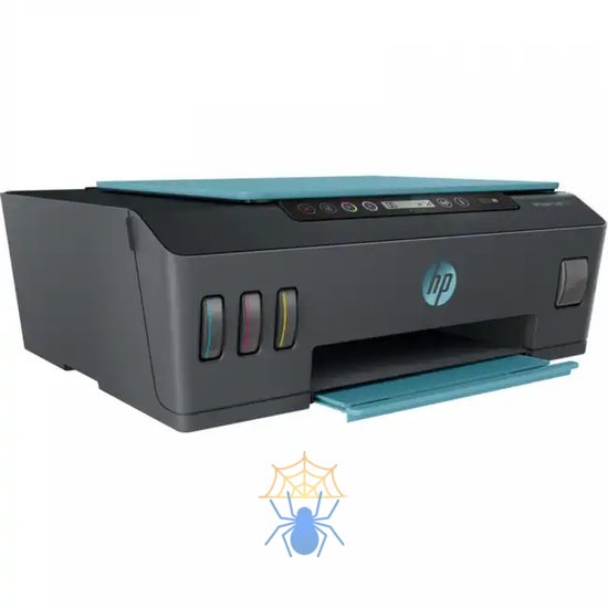 Многофункциональное печатающее устройство HP Smart Tank 516 AiO Printer (p/c/s, A4, 4800x1200dpi, CISS, 11(5)ppm,  1tray 100, USB2.0/Wi-Fi, cartr. Black 3x GT53XL (135 мл) CMY GT52 in box) фото 2