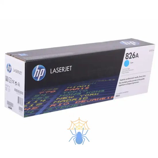 Картридж лазерный HP 826A CF311A голубой для HP CLJ Ent M855 фото