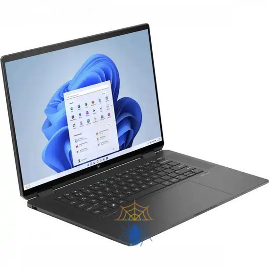 Ноутбук HP Spectre x360 16-aa0009ci Core Ultra 7 155H 16Gb SSD512Gb Intel Arc 16" OLED Touch 2.8K (2880x1800) Windows 11 Home black WiFi BT Cam (A19GSEA) фото 2