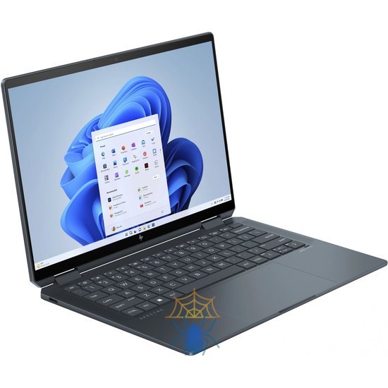 Ноутбук HP Spectre x360 14-eu0002ci Core Ultra 7 155H 16Gb SSD1Tb Intel Arc 14" OLED Touch 2.8K (2880x1800) Windows 11 Home blue WiFi BT Cam (A19GHEA) фото 2