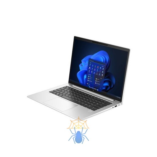 Ноутбук HP EliteBook 840 G10 Intel Core i7-1355U,14" WUXGA (1920x1200) IPS AG,16Gb DDR5-5200MHz(1),512Gb SSD NVMe,Al Case,51Wh,FPS,ENG/RU кл. acklit,1.36kg,Silver,2y,DOS фото 3