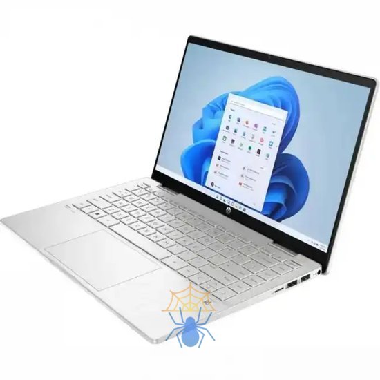 Ноутбук HP Pavilion x360 14-ek1015ci Core i7 1355U 16Gb SSD512Gb Intel Iris Xe graphics 14" IPS Touch FHD (1920x1080) Free DOS silver WiFi BT Cam (84J78EA) фото 3