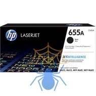 Картридж лазерный HP 655A CF450A черный (12500стр.) для HP M652/653/M681/682 фото