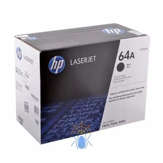 Картридж лазерный HP 64A CC364A черный (10000стр.) для HP LJ P4014/4015/4515 фото