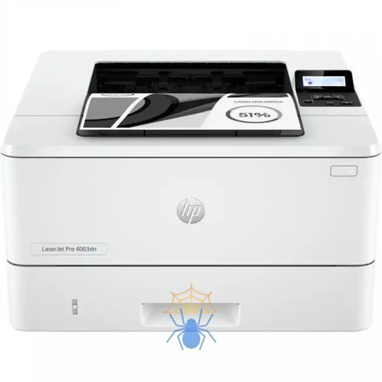 Лазерный монохромный принтер HP LaserJet Pro 4003dn (A4, 1200dpi,40 ppm, 256 Mb, 2tray 100+250,Duplex, USB2.0/GigEth, PS3 , ePrint, AirPrint,  cartridge 1500  pages in box, repl. W1A53A) фото 2