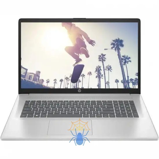 Ноутбук HP 17-cn3009ci Core i7 1355U 16Gb SSD1Tb Intel Iris Xe graphics 17.3" IPS FHD (1920x1080) Free DOS silver WiFi BT Cam (7P523EA) фото 2