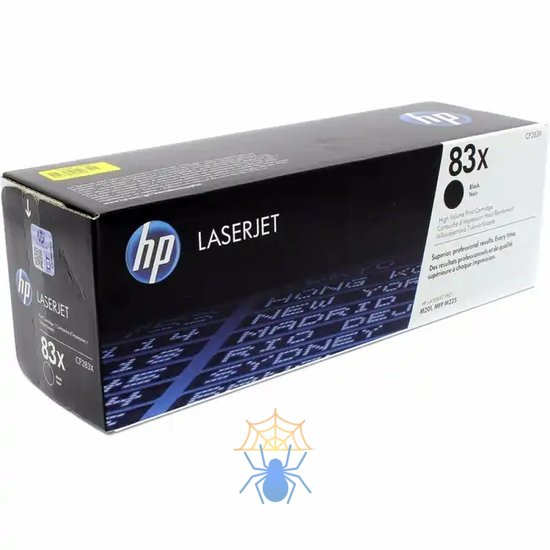 Картридж лазерный HP 83X CF283X черный (2200стр.) для HP LJ Pro M201/M225 фото