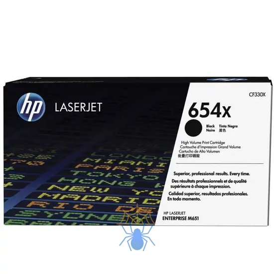 Картридж лазерный HP CF330X черный (20500стр.) для HP CLJ Flow M680z/M651dn/M651n/M651xh/M680dn/M680f фото