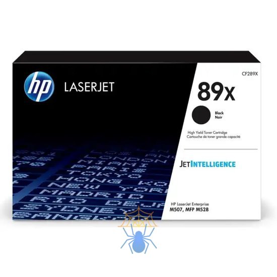 Картридж лазерный HP 89X CF289X черный (10000стр.) для HP LJ M507/MFP M528 фото