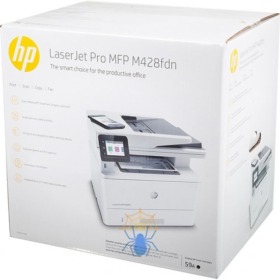 МФУ лазерный HP LaserJet Pro M428fdn (W1A32A/XW1A29A#B19) A4 Duplex Net белый фото 19