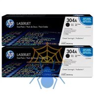 Картридж лазерный HP 304A CC530AD черный двойная упак. (7000стр.) для HP LJ CP2025/CM2320 фото