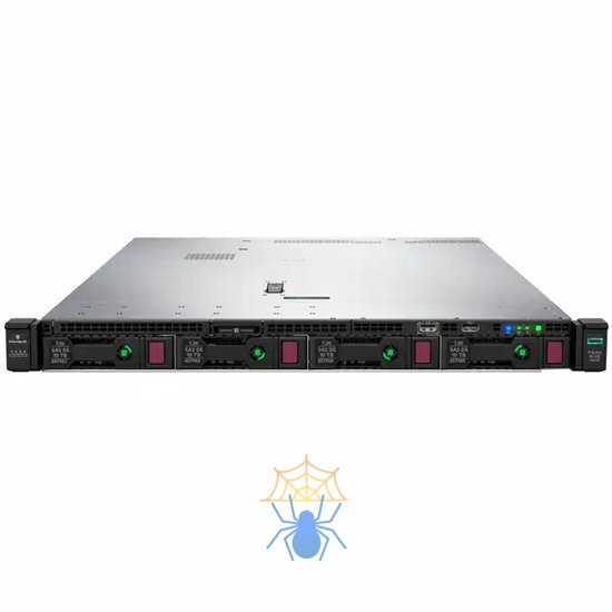 Сервер ProLiant DL360 G10 4LFF Rack(1U)/no:CPU,Mem,HDD,DVD,PSU,HS,Fan,Net/S100i(SATAonly/RAID 0/1/5/10)/iLOstd/EasyRK фото