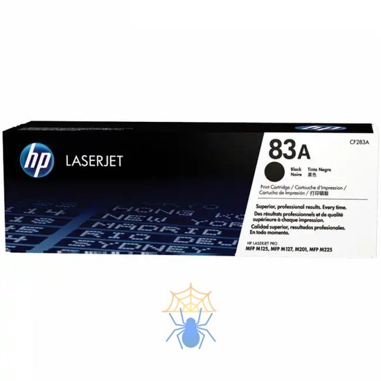 Картридж лазерный HP 83A CF283A черный (1500стр.) для HP LJ Pro M125nw/M127fw фото