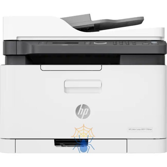 Лазерное многофункциональное устройство HP Color Laser MFP 179fnw (p/c/s/f, A4, 600dpi, 18(4ppm),128Mb,ADF40,USB 2.0/ Wi-Fi/Eth10/100,AirPrint, 1tray 150,1y warr, cartridges 700b &500cmy pages in box,repl.SL-C480FW) фото 2