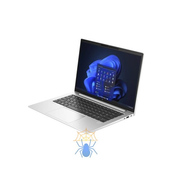 Ноутбук HP EliteBook 845 G10 AMD Ryzen 7 7840U,14" WUXGA (1920x1200) IPS AG,8Gb DDR5-5600MHz(1),512Gb SSD NVMe,Al Case,FPS,ENG/RU Kbd Backlit,1.38kg,Silver,2y,DOS фото 2