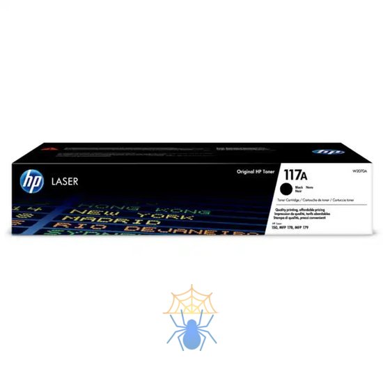 Картридж лазерный HP 117 W2070A черный (1000стр.) для HP Laser 150/MFP 178/179 фото