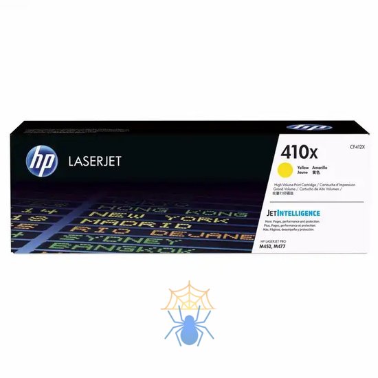 Картридж лазерный HP 410X CF412X желтый (5000стр.) для HP LJ Pro M452/M477 фото