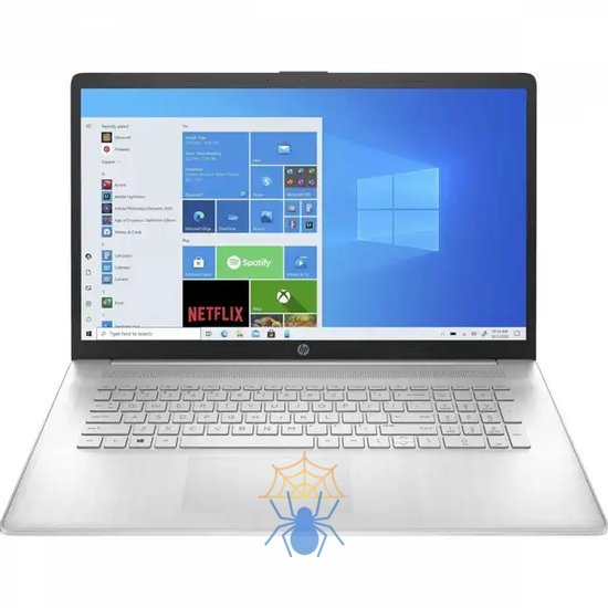 Ноутбук HP 17-cp3176mg Ryzen 7 7730U 16Gb SSD512Gb AMD Radeon 17.3" IPS FHD (1920x1080) Windows 11 silver WiFi BT Cam (802Q2EA) фото 2