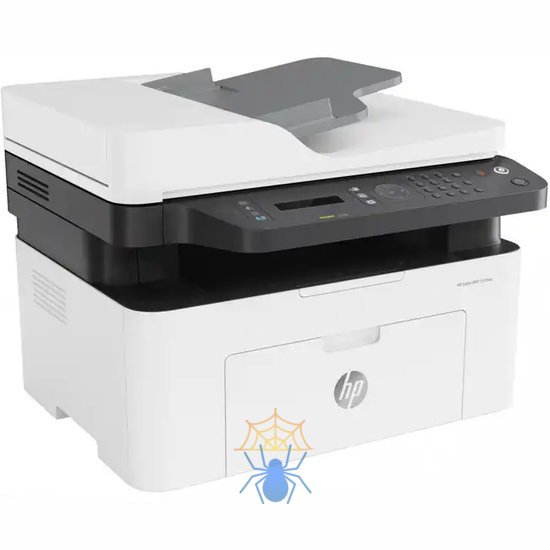 Лазерное многофункциональное устройство HP Laser MFP 137fnw (p/c/s/f , A4, 1200dpi, 20 ppm,  128Mb, ADF40 (B5) ,USB 2.0/ Wi-Fi/Eth10/100, AirPrint,1tray 150,1y warr, cartridge 500  pages in box, repl.SS296C) фото 2