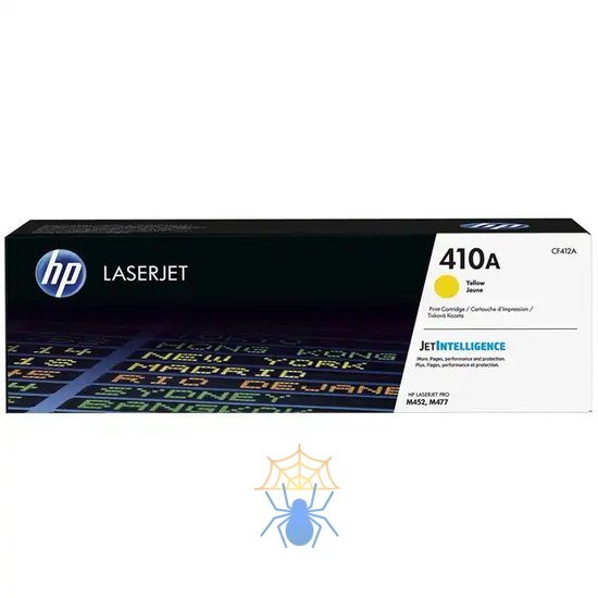 Картридж лазерный HP 410A CF412A желтый (2300стр.) для HP LJ Pro M452/M477 фото