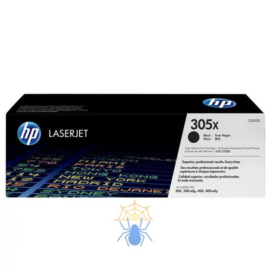 Картридж лазерный HP 305X CE410X черный (4000стр.) для HP LJP 300/400 фото