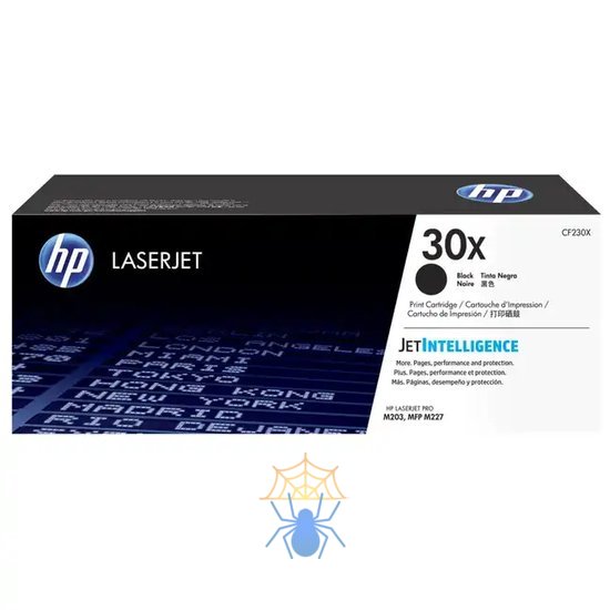 Картридж лазерный HP 30X CF230X черный (3500стр.) для HP LJ Pro M203/M227 фото