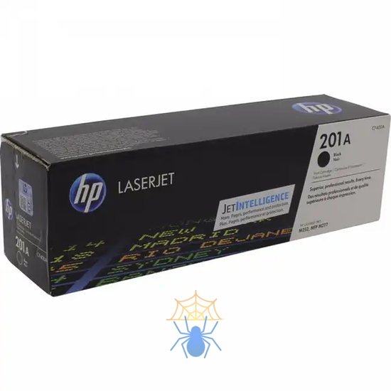 Картридж лазерный HP 201A CF400A черный (1500стр.) для HP CLJ Pro M252/M277 фото