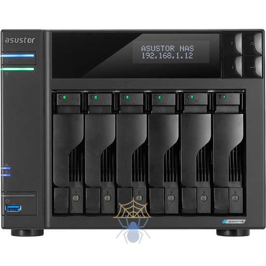 Сетевое хранилище ASUSTOR AS6706T 6-Bay NAS/Media player/Intel Celeron N5105 2.0GHz up to 2.9GHz, 8GB SO-DIMM DDR4, noHDD(HDD,SSD),2xUSB3.2,HDMI ; 90IX01N1-BW3S60 фото 3