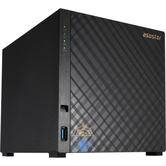 Cетевое хранилище ASUSTOR AS1104T 4-Bay NAS/CPU (2Core) 1.4GHz/1GBDDR4/noHDD,LFF(HDD,SSD)/1x1GbE(LAN)/2xUSB3.2/; 90IX01J0-BW3S00 фото 2