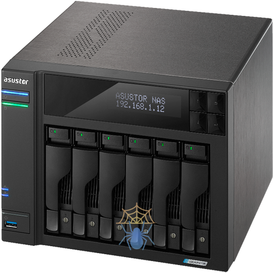 Сетевое хранилище ASUSTOR AS6706T 6-Bay NAS/Media player/Intel Celeron N5105 2.0GHz up to 2.9GHz, 8GB SO-DIMM DDR4, noHDD(HDD,SSD),2xUSB3.2,HDMI ; 90IX01N1-BW3S60 фото 2