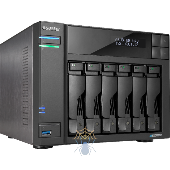 Сетевое хранилище ASUSTOR AS6706T 6-Bay NAS/Media player/Intel Celeron N5105 2.0GHz up to 2.9GHz, 8GB SO-DIMM DDR4, noHDD(HDD,SSD),2xUSB3.2,HDMI ; 90IX01N1-BW3S60 фото