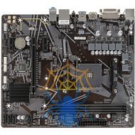 Материнская плата Gigabyte A520M H Soc-AM4 AMD A520 2xDDR4 mATX AC`97 8ch(7.1) GbLAN RAID+DVI+HDMI фото