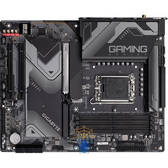 Материнская плата Gigabyte Z790 GAMING X AX Soc-1700 Intel Z790 4xDDR5 ATX AC`97 8ch(7.1) 2.5Gg RAID+HDMI+DP фото