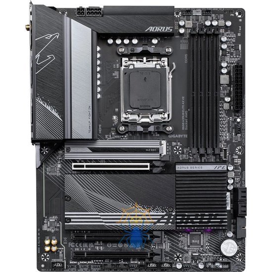 Материнская плата Gigabyte B650 A ELITE AX V2 SocketAM5 AMD B650 4xDDR5 ATX AC`97 8ch(7.1) 2.5Gg RAID+HDMI+DP фото 2