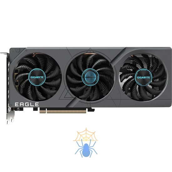 Видеокарта Gigabyte PCI-E 4.0 GV-N4060EAGLE OC-8GD NVIDIA GeForce RTX 4060 8Gb 128bit GDDR6 2505/17000 HDMIx2 DPx2 HDCP Ret фото