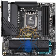 Материнская плата Gigabyte B650M AORUS ELITE AX SocketAM5 AMD B650 4xDDR5 mATX AC`97 8ch(7.1) 2.5Gg RAID+HDMI+DP фото 2