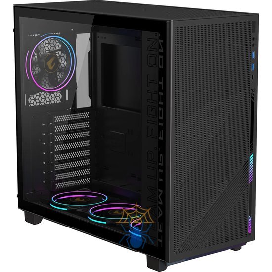 Корпус Gigabyte GB-AC400G черный без БП ATX 5x120mm 2x140mm 2xUSB3.0 audio bott PSU фото 3