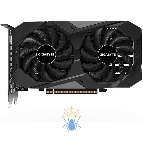 Видеокарта Gigabyte PCI-E GV-N1656WF2OC-4GD NVIDIA GeForce GTX 1650 4Gb 128bit GDDR6 1590/12000 DVIx1 HDMIx1 DPx1 HDCP Ret фото