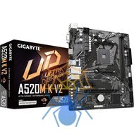 Материнская плата Gigabyte A520M K V2 Soc-AM4 AMD A520 2xDDR4 mATX AC`97 8ch(7.1) GbLAN RAID+VGA+HDMI фото 6