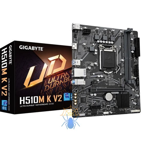 Материнская плата Gigabyte H510M K V2 Soc-1200 Intel H470 2xDDR4 mATX AC`97 8ch(7.1) GbLAN+HDMI фото 6