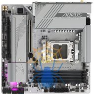 Материнская плата Gigabyte B650M A ELITE AX ICE SocketAM5 AMD B650 4xDDR5 mATX AC`97 8ch(7.1) 2.5Gg RAID+HDMI+DP фото