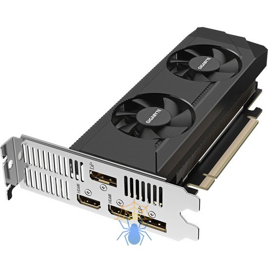 Видеокарта Gigabyte PCI-E 4.0 GV-N3050OC-6GL NVIDIA GeForce RTX 3050 6Gb 96bit GDDR6 1477/14000 HDMIx2 DPx2 HDCP Ret low profile фото 4