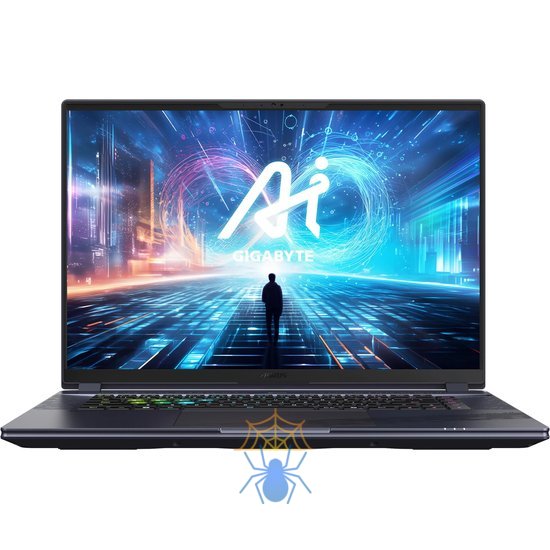 Ноутбук Gigabyte Aorus 16X Core i7 13650HX 16Gb SSD1Tb NVIDIA GeForce RTX4070 8Gb 16" IPS QHD+ (2560x1600) Free DOS grey WiFi BT Cam (9SG-43KZC54SD) фото