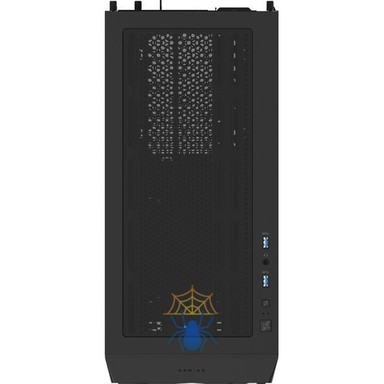 Корпус Gigabyte C102B GB-C102G черный без БП mATX 7x120mm 4x140mm 2xUSB3.0 audio bott PSU фото 5