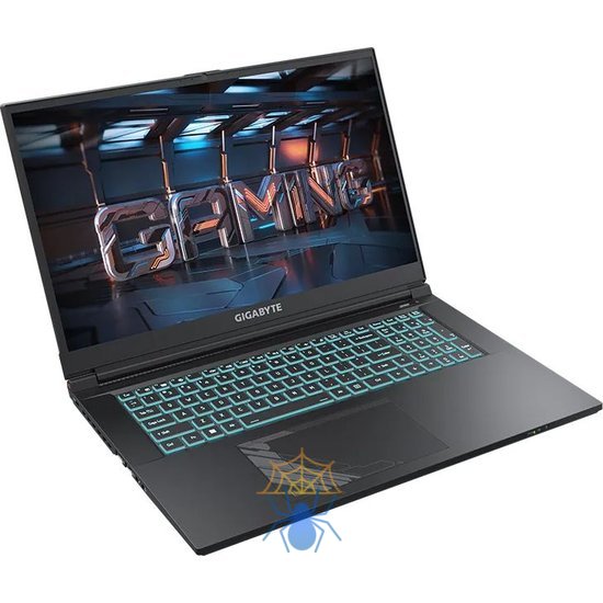 Ноутбук Gigabyte G7 MF Core i5 12500H 16Gb SSD512Gb NVIDIA GeForce RTX4050 6Gb 17.3" IPS FHD (1920x1080) Windows 11 Home black WiFi BT Cam (MF-E2KZ213SH) фото 3