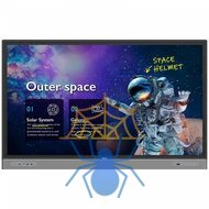 Информационный дисплей 65" 16:9 3840x2160(UHD 4K) IPS, TOUCH, 40-touch point, 60 Hz, 400cd/m2, H178°/V178°, 1200:1, 1.07B, 8ms, VGA, 4xHDMI, DP, USB-C, RJ-45,  4xUSB Type A, 3xUSB Type B, Speakers, OPS Slot, Android 9, 18/7, 3Y, Black фото