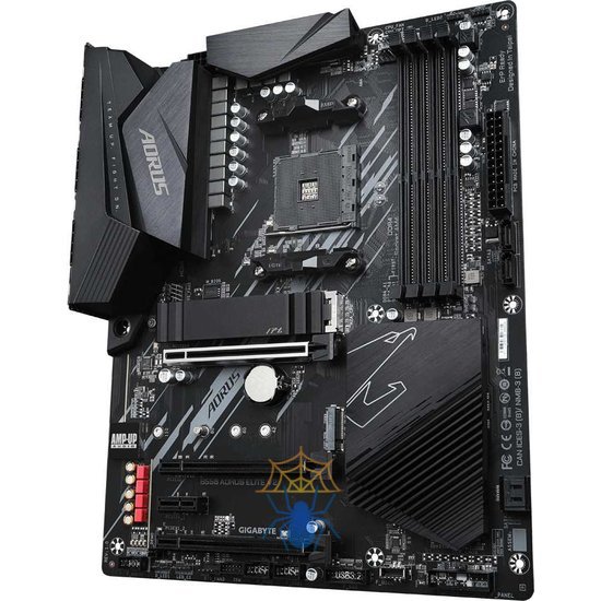 Материнская плата Gigabyte B550 AORUS ELITE V2 Soc-AM4 AMD B550 4xDDR4 ATX AC`97 8ch(7.1) 2.5Gg RAID+HDMI+DP фото 2